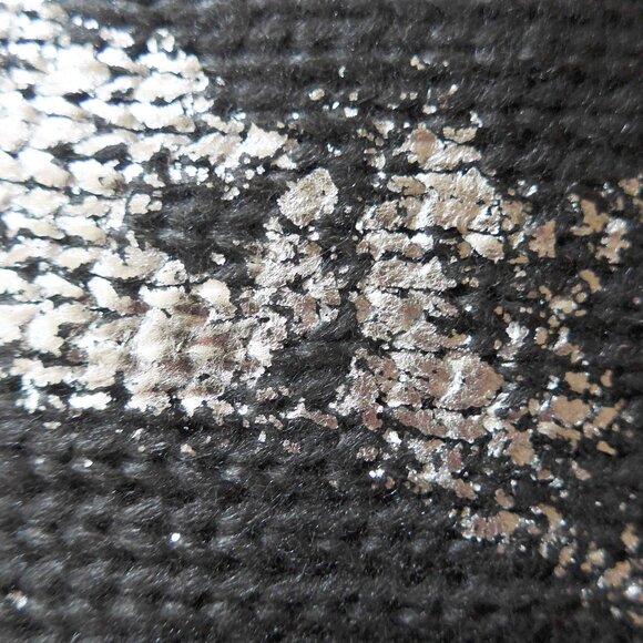 Stefanel Women Oversized Wool and Metallic Effect Zippered Clutch - Picture 9 of 16